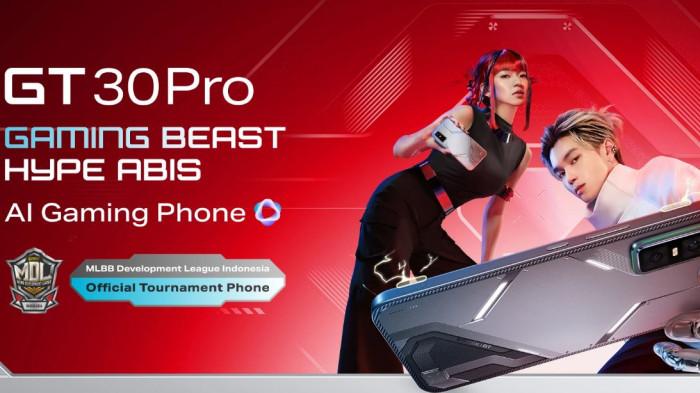 Infinix GT 30 Pro sebagai HP Official turnamen MDL ID S12.