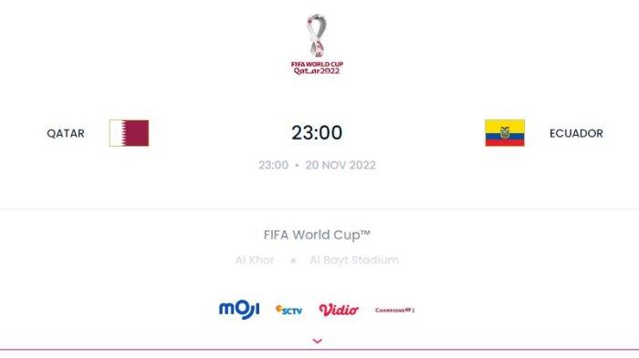 Info Live Streaming Timnas Qatar, Timnas Belanda dan Senegal Grup A Piala Dunia 2022