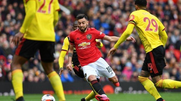 Jadwal TV Siaran Langsung Matchday 27 Liga Inggris di SCTV Mola: MU vs Watford, Everton vs Man City