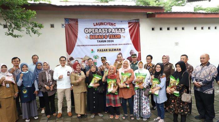 Jelang Lebaran, Pemkab Sleman Gelar Operasi Pasar, Harga Beras dan Telur Disubsidi