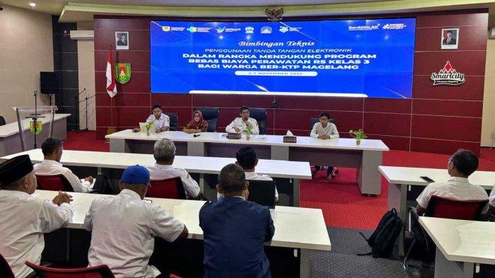 Kades di Magelang Didorong Manfaatkan Tanda Tangan Elektronik untuk Percepat Pelayanan