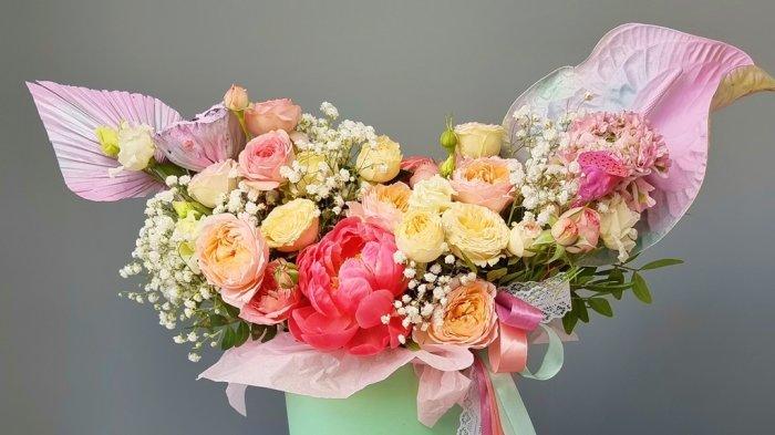 Karangan Bunga, buket bunga, bunga