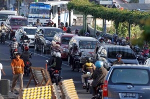 Jalur Masuk Menuju Malioboro Hanya Lewat Jalan Mataram