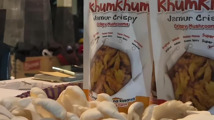 Keripik jamur KhumKhum
