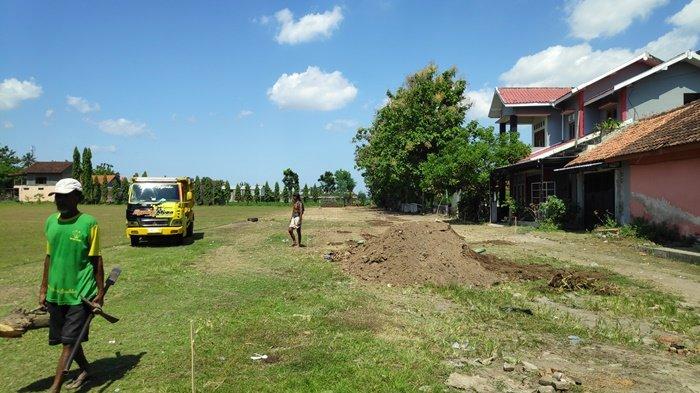 Kalurahan Ringinharjo Perbaiki Jalan untuk Tunjang Aktivitas Seni Budaya melalui Padat Karya