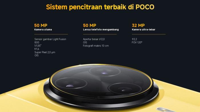 Konfigurasi kamera di POCO F7 Ultra.