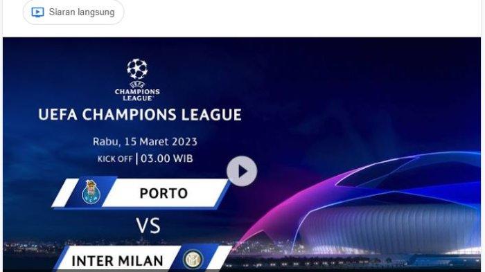 LIGA CHAMPIONS: Lawan FC Porto, Misi Inter Milan Jaga Unggul Agregat