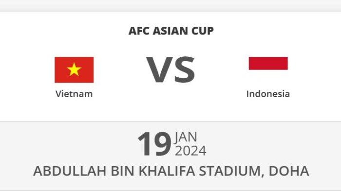 LIVE Streaming RCTI Plus INDONESIA VS VIETNAM, Link Channel TV Disini