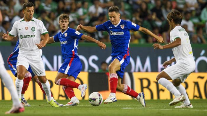 Laga Athletic Bilbao vs Sporting CP.