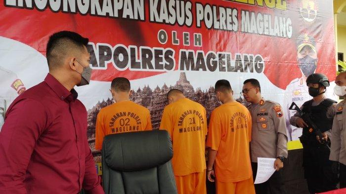 Lagi Pesta Ganja, 3 Pria Magelang Diamankan Polisi