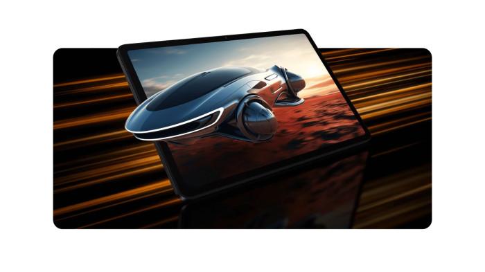 Layar dari POCO Pad M1 yang memiliki ukuran 12,1 inci dengan resolusi 2,5K (2560 x 1600).