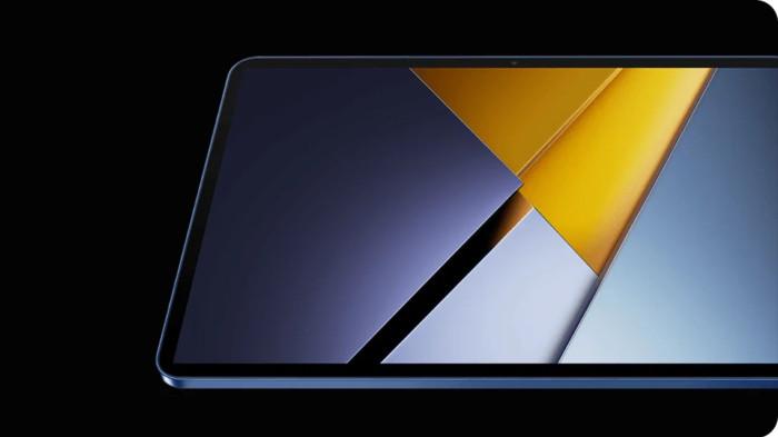 Tampilan layar dari POCO Pad X1 yang tajam dengan refresh rate mulus 144 Hz.