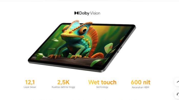 Layar Redmi Pad 2 Pro