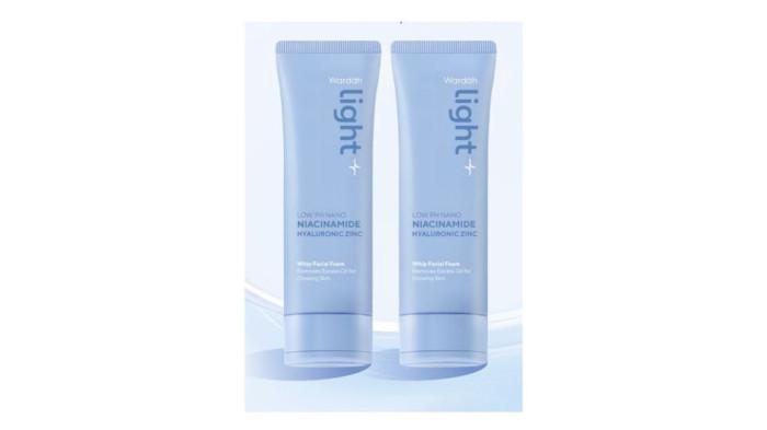 Light+ by Wardah Low pH Nano Niacinamide Hyaluronic Zinc Whip Facial Foam