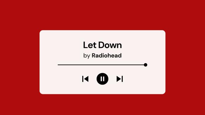 Lirik Lagu Let Down oleh Radiohead dengan Terjemahan Bahasa Indonesia