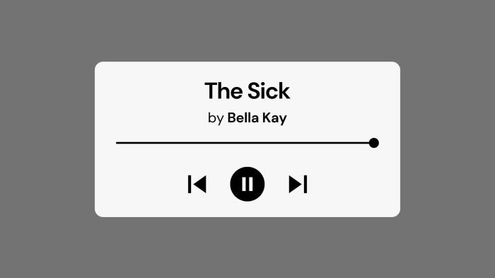 Lirik Lagu The Sick Bella Kay dengan Terjemahan Bahasa Indonesia