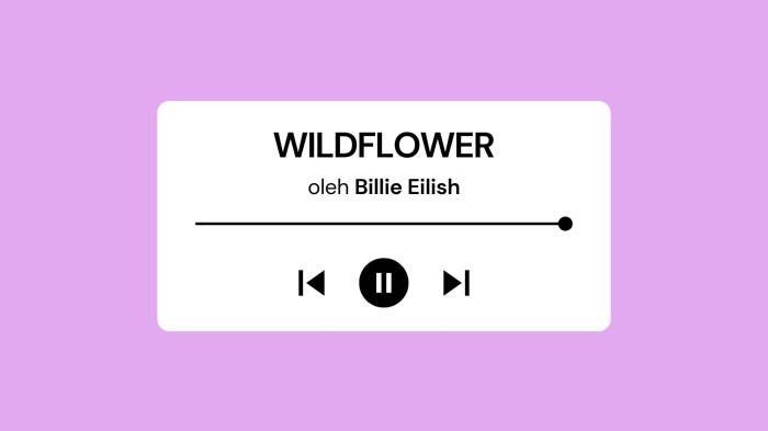 Lirik Lagu WILDFLOWER - Billie Eilish dengan Terjemahan