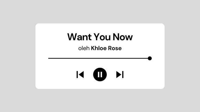 Lirik Lagu Want You Now - Khloe Rose dengan Terjemahan