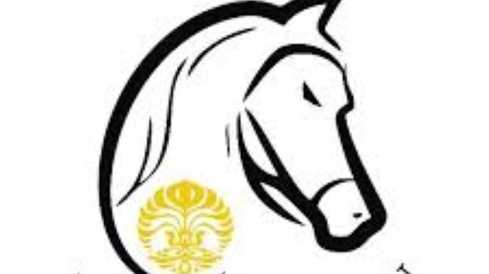 Logo UKM berkuda Univeritas Indonesia.