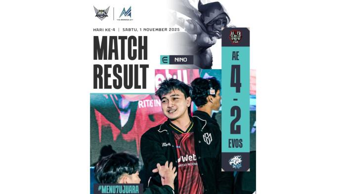 Match Result Alter Ego vs Evos