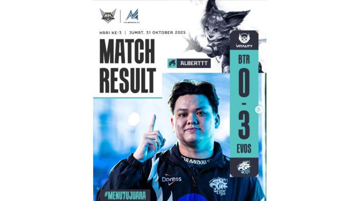 Match Result Evos vs Bigetron