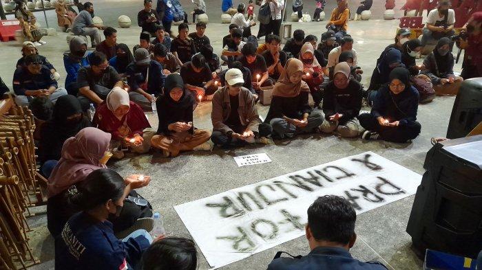 Aliansi Mahasiswa Nusantara Gelar Doa Bersama di Titik Nol Km Yogyakarta untuk Korban Gempa Cianjur