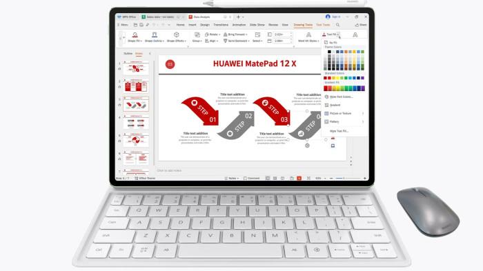 PC Level WPS Office Huawei MatePad 12 X
