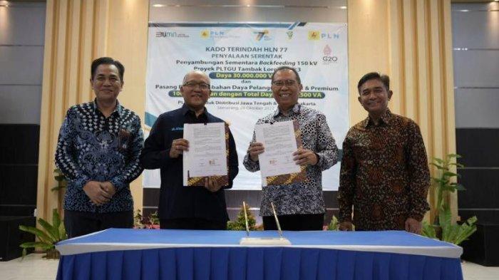 PLN Suplai Listrik 30 MVA Dukung Kesiapan Operasional Proyek PLTGU Tambak Lorok