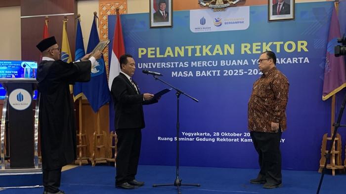 Pelantikan Rektor UMBY Periode 2025–2029, Pembangunan Kampus dan Peningkatan SDM Jadi Prioritas