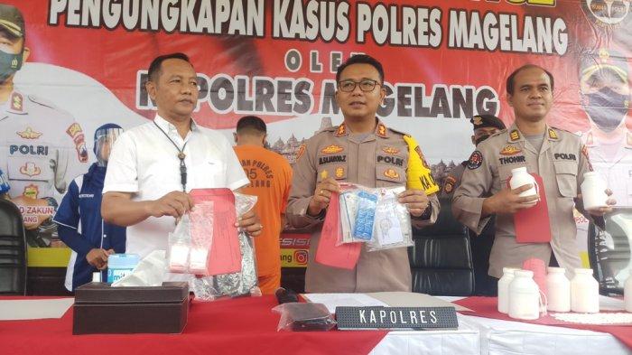 Pemuda Magelang Dibekuk Polisi Atas Kepemilikan 12.900 Pil Yarindo