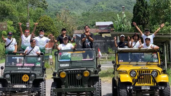Pengunjung Lava Tour Merapi