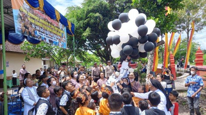 Dikelola Yayasan Baru, TK/SD Veritas Bogor Gunungkidul Diresmikan