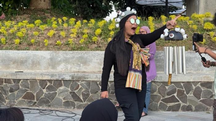 Peserta Aksi Bersuara Lewat Arts Performance