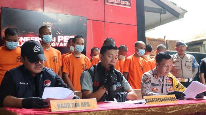 Polisi Amankan 16 Tersangka Peredaran Narkoba di Jogja, Ada Kuli Bangunan Hingga Tukang Parkir