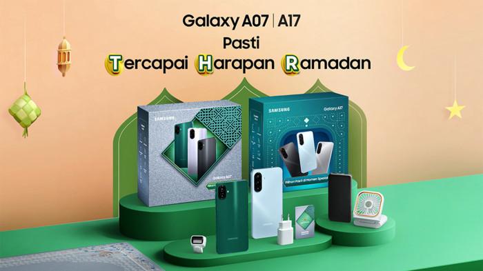 Galaxy A07 dan Galaxy A17 Hari Raya Package. (Samsung.com)