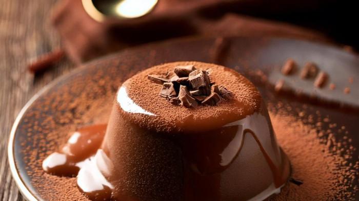 Pudding Cokelat