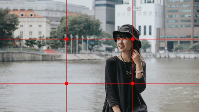 RULE OF THIRDS - Komposisi foto aturan sepertiga