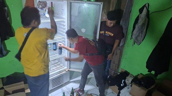 Polres Bantul Sita Puluhan Botol Berisi Minuman Keras Ilegal di Banguntapan