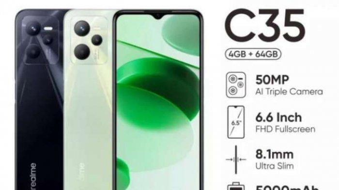 3 Kelebihan Hp Realme C35, Harga 2 Jutaan, Pilihan Lain Ada Hp Realme 9 dan Realme 9i