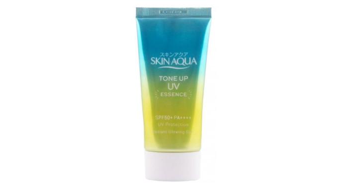 SKIN AQUA Tone Up UV Essence Mint Green SPF 50+ PA++++