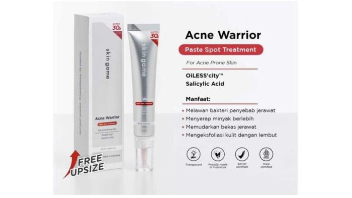 SKIN GAME Acne Warrior Gel