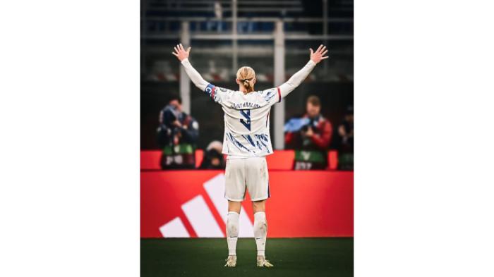 Selebrasi Erling Haland