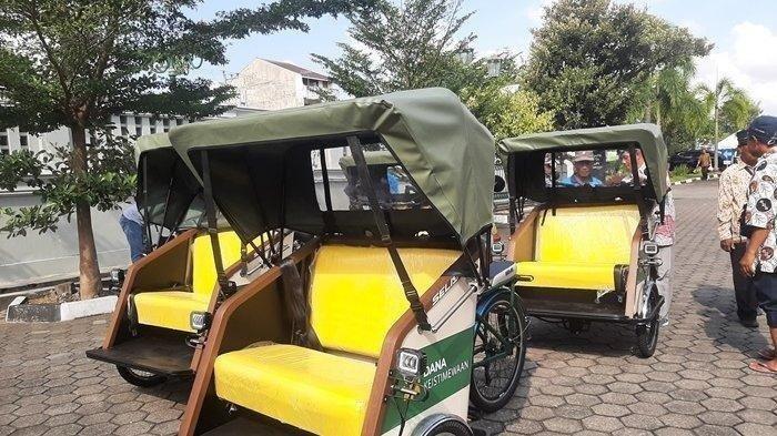 Seribu Unit Becak Listrik Diajukan Pemda DIY untuk Kawasan Rendah Emisi Malioboro
