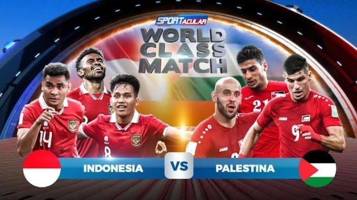 Live RCTI Plus Babak I Timnas Indonesia VS Palestina - Tribunjogja.com