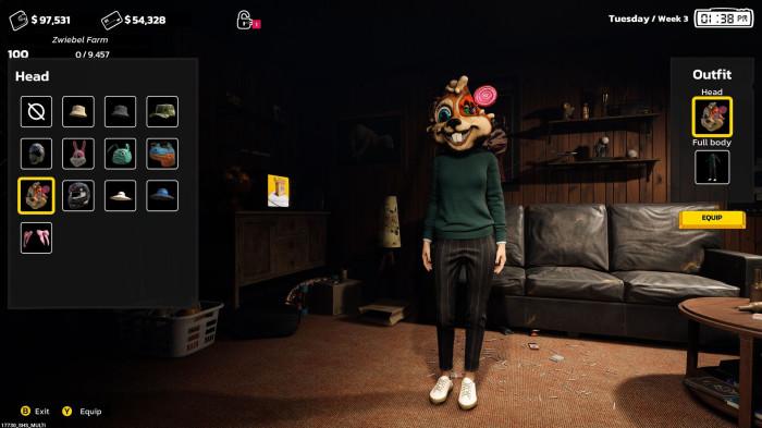 Storage Hunter Simulator Wardrobe