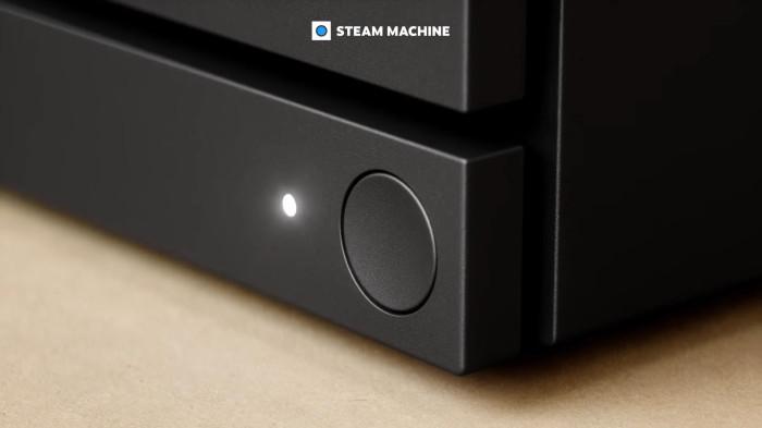 Tampilan desain Steam Machine