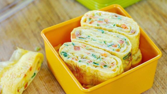 Resep Telur Dadar Ceria yang Lezat Cocok untuk Bekal Anak