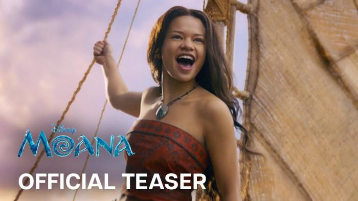 Trailer MOANA LIVE ACTION yang rilis di Youtube Disney