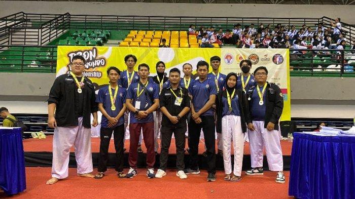 Tim Taekwondo Amikom Yogyakarta Borong 6 Emas dan 6 Perak di Dbon Taekwondo Championship 2022
