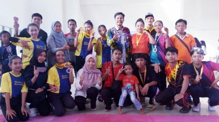 Tim Senam Bantul Raih 23 Medali Emas di Kejurda Senam DIY 2022